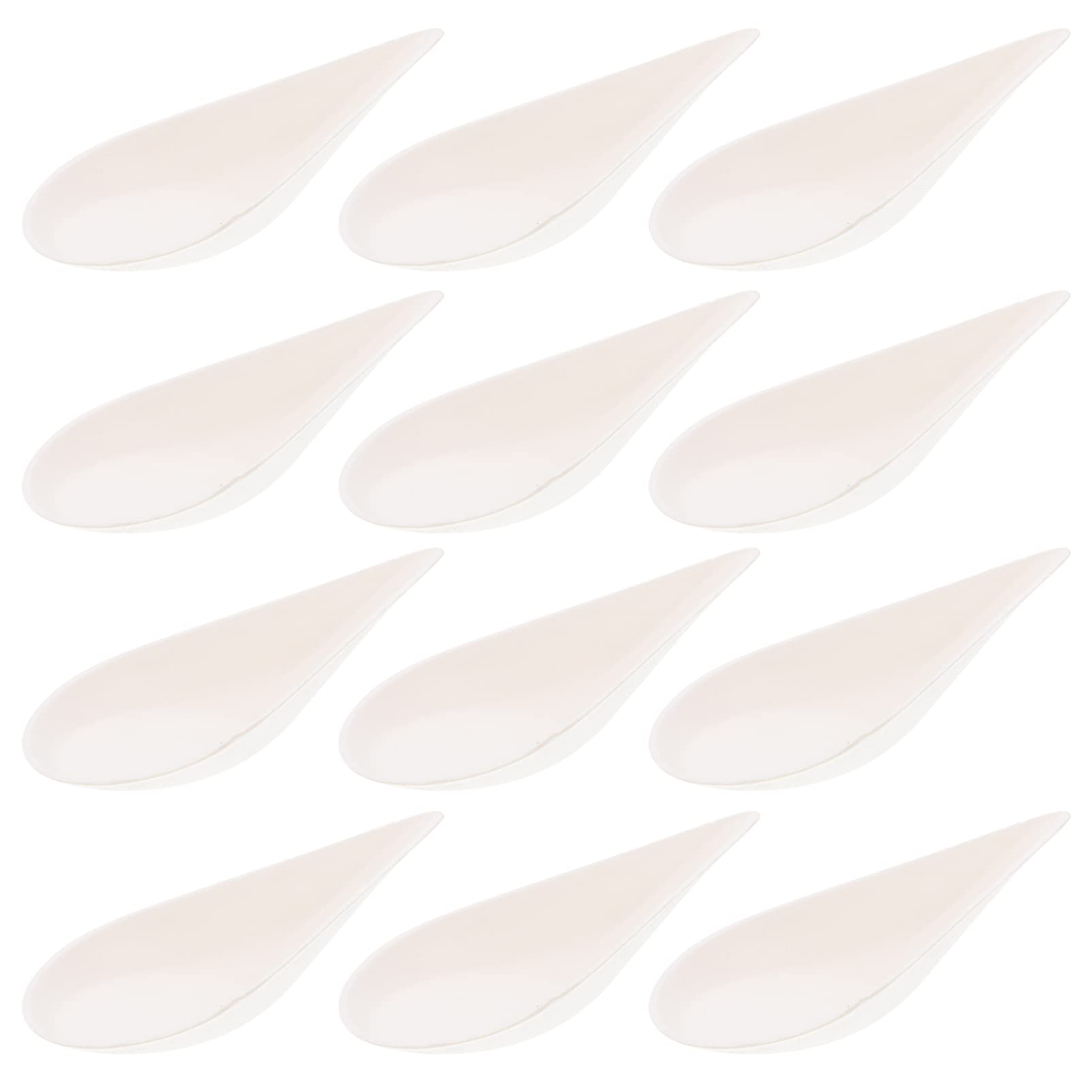 Yardwe Biodegradable Mini Appetizer Plates 50pcs - Perfect for Chips, Nuts & Dips