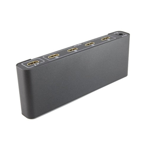 4K HDMI Splitter 1 in 4 Out - 4 Port HD Video Audio Distribution Amplifier for Home Theater, Gaming & Multi-Screen Presentations