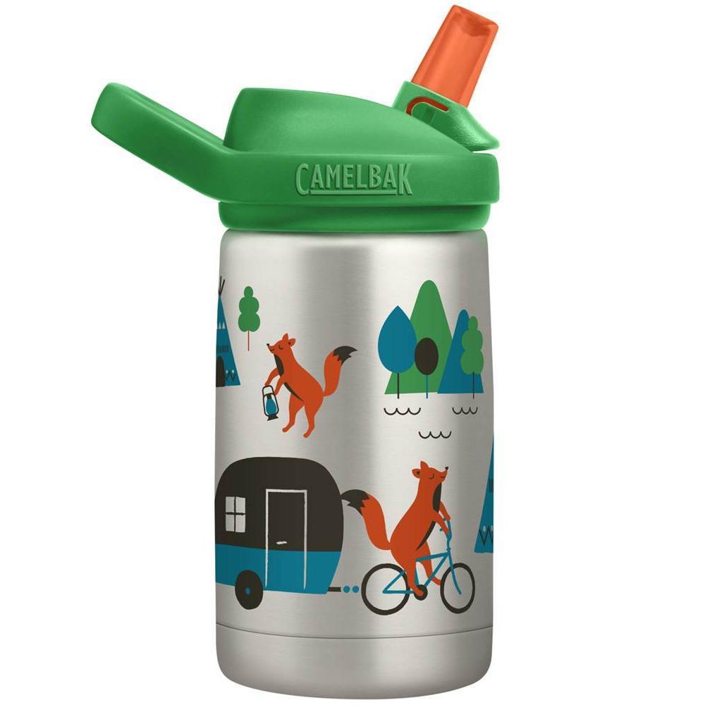 Camelbak Eddy Kids Vacuum Insulated Water Bottle 12oz - BPA-Free Leak-Proof Stainless Steel Bottle for School, Sports & Outdoor Activities