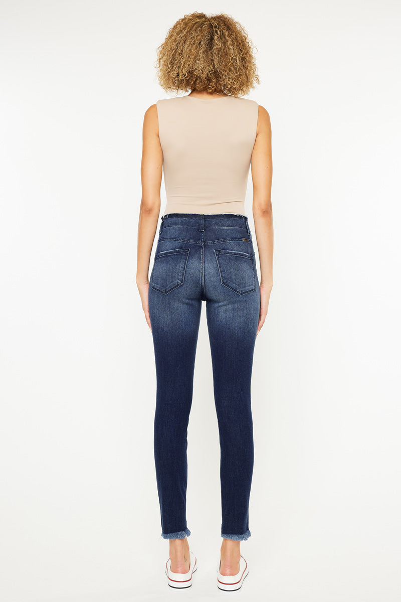 Sloane High Rise Ankle Skinny Jeans for Women - Stretch Denim Pants, Slim Fit, Comfortable & Fashionable - Perfect for Casual Outfits, Workwear & Night Out