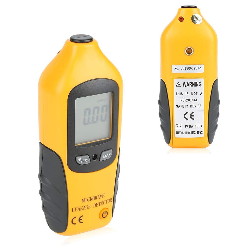 HT-M2 High Precision Microwave Leakage Detector - LED Microwave Radiation Meter & EMF Tester for Home Safety, Kitchen Appliances, and Industrial Use