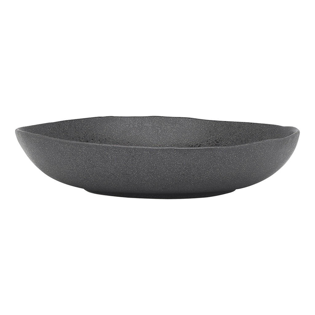 Eco-Friendly Ottawa Stone Serving Bowl - 28cm Shallow Dish for Salads, Snacks & Appetizers - Perfect for Parties, Picnics & Home Dining