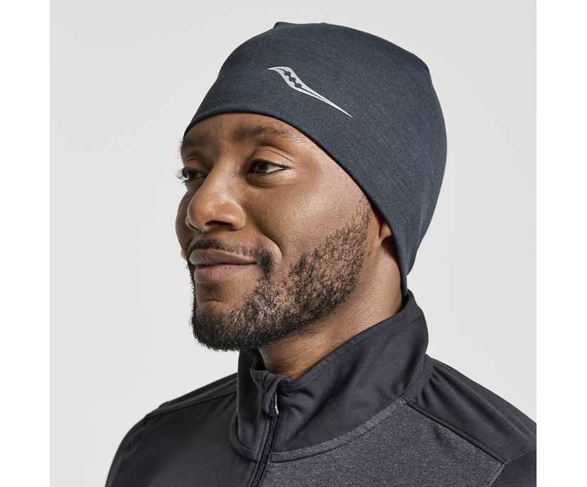 Saucony Solstice Beanie - Warm Winter Knit Hat for Men & Women - Running, Skiing, Hiking & Outdoor Activities