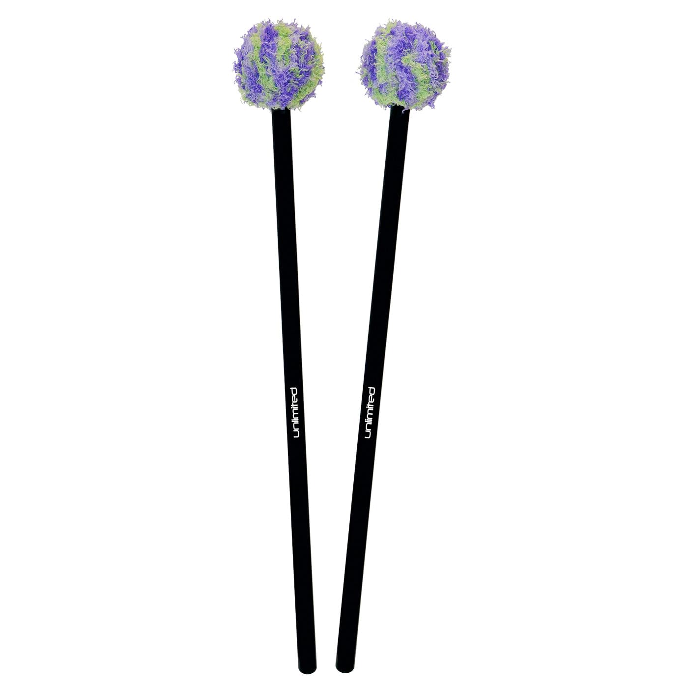 Premium Pair of Unlimited Space Grapes Mallets - Professional Gong Mallets for 16