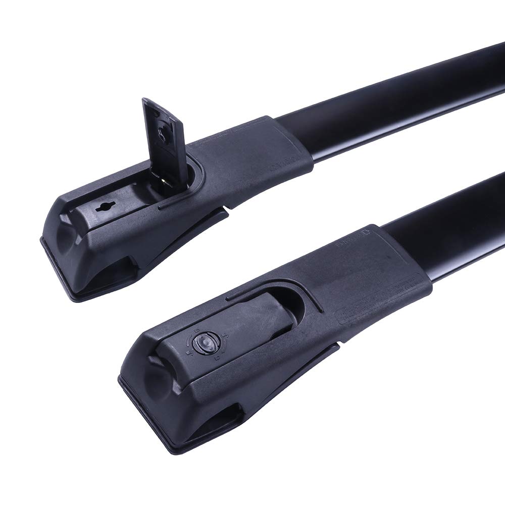 ALEGE Aluminum Roof Racks Cross Bars for Toyota RAV4 2013-2018 - Heavy Duty Black Roof Top Cargo Carrier Rails - Perfect for Camping, Road Trips & Outdoor Adventures