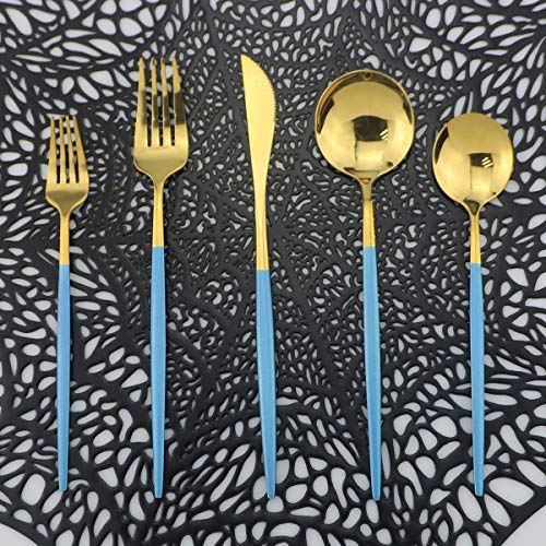 Blue Handle Gold