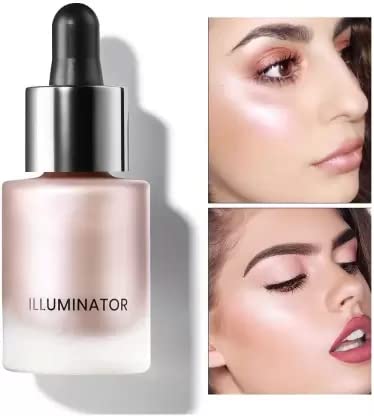Wiffy Professional Liquid Highlighter - Blossom Pink Makeup Highlighter Stick for Face & Body | Perfect for Contouring, Glow Makeup & Special Occasions