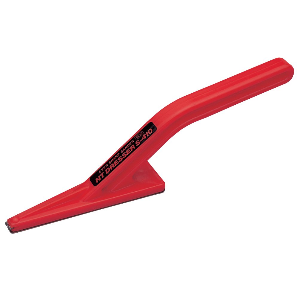 NT S-410P Resin Grip Red Dresser File - Heavy Duty Rough File for Woodworking & Metalworking - Perfect for DIY Projects, Home Renovation, and Professional Workshops