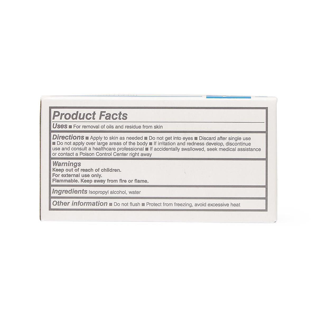 Sterile Alcohol Prep Pads (100 Count) - Medium Size 2x2 Inch for First Aid, Medical Use, Tattoo & Injection Cleaning - Disposable Wipes for Sanitizing Skin, Wounds & Medical Equipment