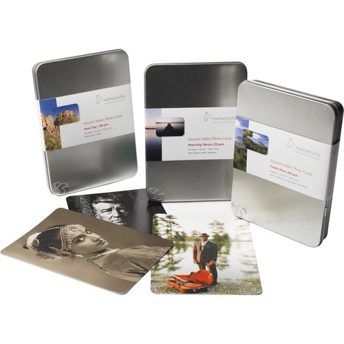 Hahnemuhle Photo Rag 308 Matte Fine Art Photo Paper Cards - Premium A5 Size (5.8 x 8.3 Inches) - 30 High-Quality Blank Cards for Photography, Art Prints & Greeting Cards - Perfect for Professional Artists, Photographers & DIY Craft Projects