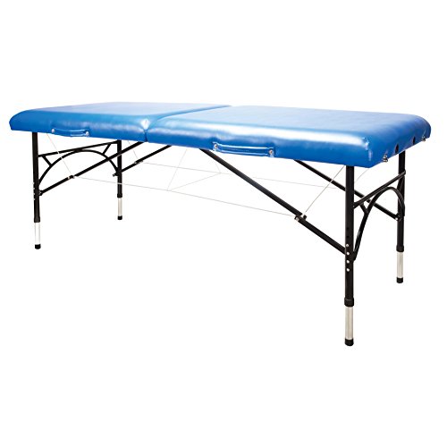 3B Scientific W60610MB Portable Aluminum Massage Table - Lightweight, Durable & Adjustable for Professional & Home Use - Perfect for Therapists, Spas & Relaxation