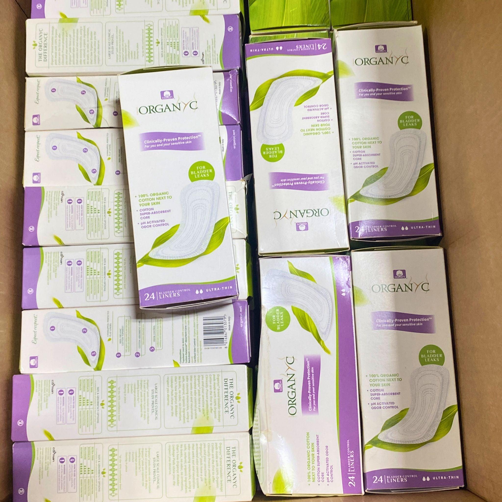 Organyc 100% Organic Cotton Tampons - 50 Count Pack | Hypoallergenic & Chlorine-Free | For Sensitive Skin & Eco-Conscious Women | Perfect for Daily Use, Travel & Emergency Kits