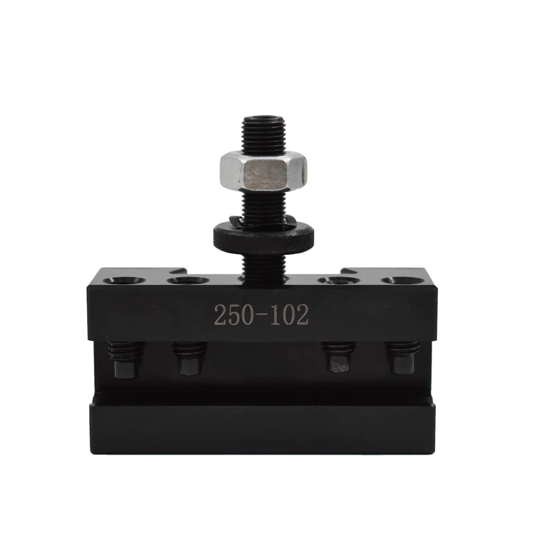 2Pcs AXA 250-102 Quick Change Tool Post Set - Turning & Facing Holder for 12