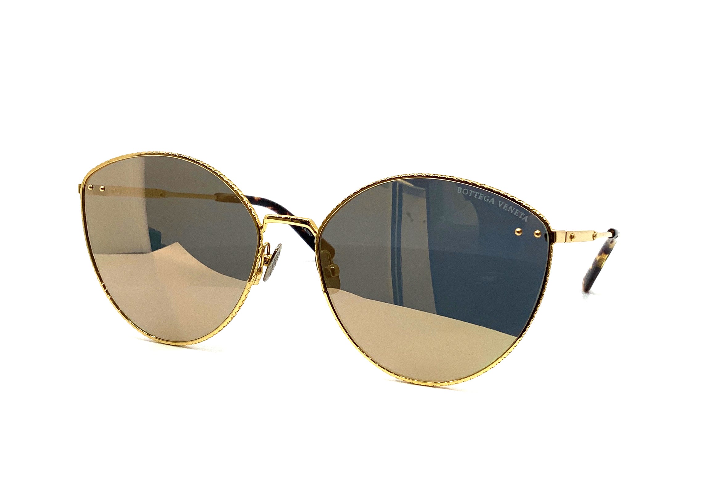 Bottega Veneta BV0259S Sunglasses (003) - Luxury Polarized UV Protection for Men & Women - Perfect for Outdoor Activities, Travel, and Fashion Accessories