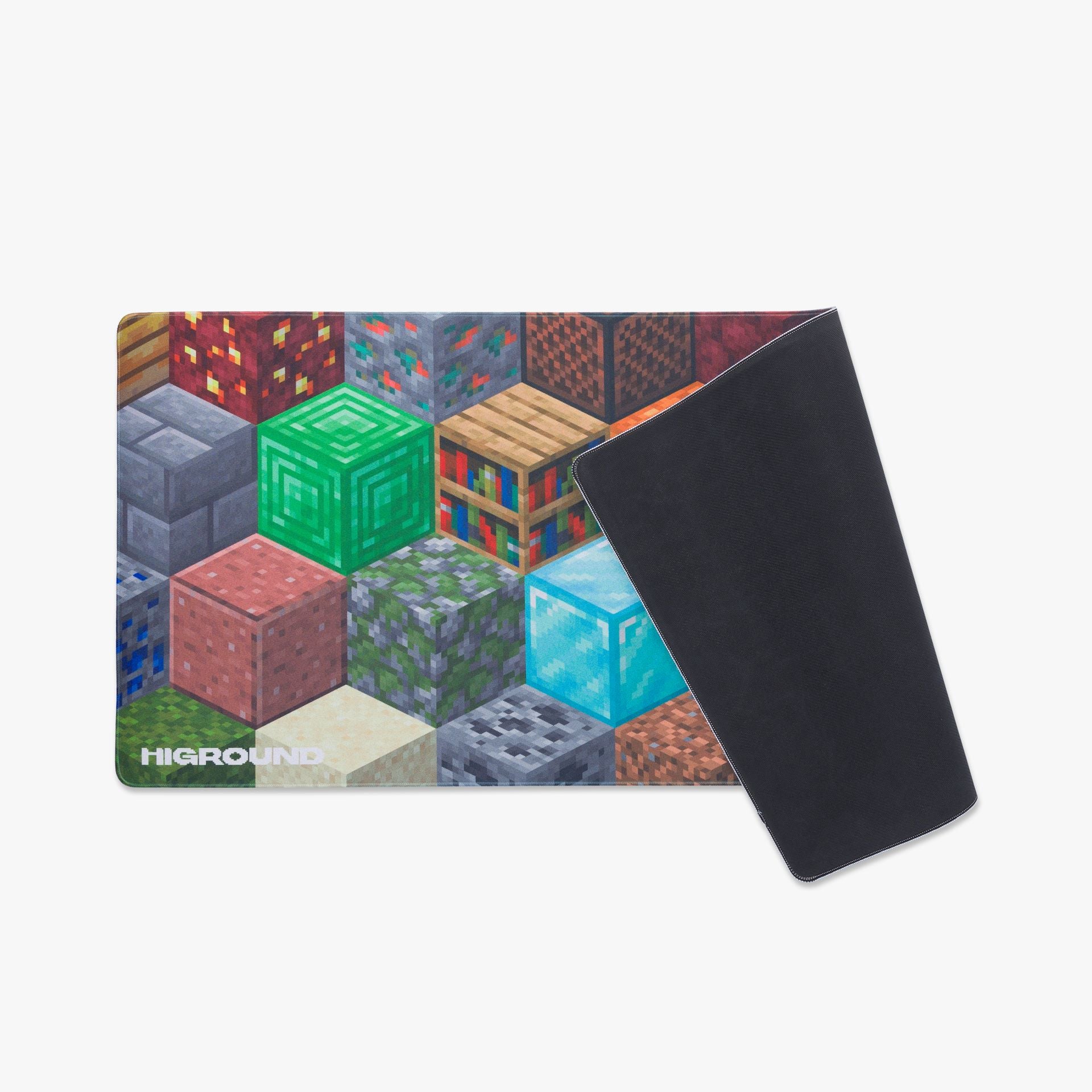 HG x Minecraft XL Gaming Mousepad with Random Blocks - Perfect for PC, Laptop & Gaming Setup