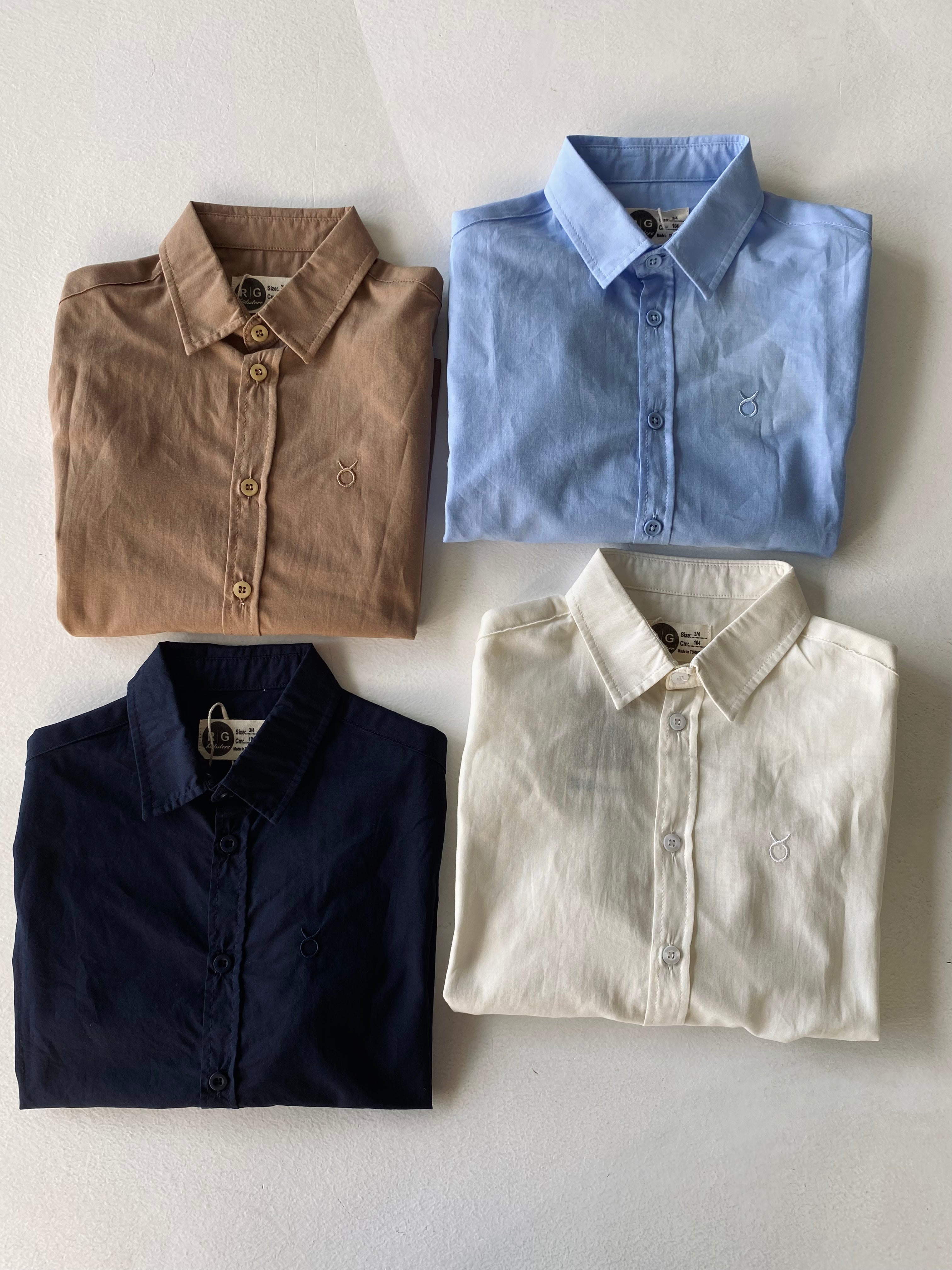 Kids Long Sleeve Shirt for Boys & Girls Ages 3-9 | Comfortable Cotton Casual Top for School, Play & Everyday Wear