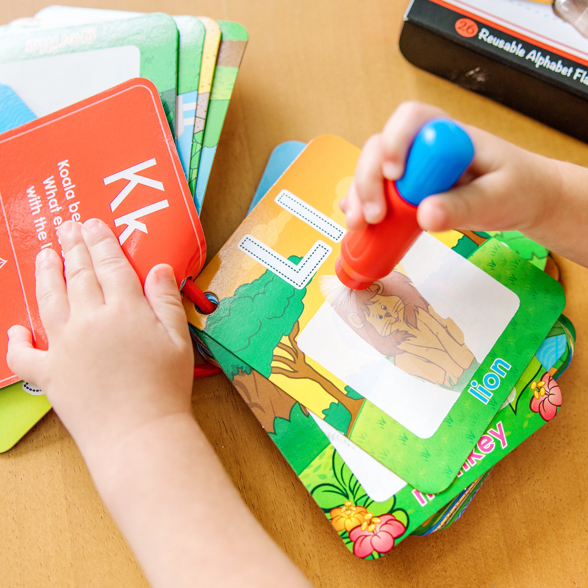 Water Wow! Splash Cards Alphabet - Reusable Water Reveal Activity for Kids - Perfect for Travel, Learning & Fun - Ideal for Toddlers & Preschoolers