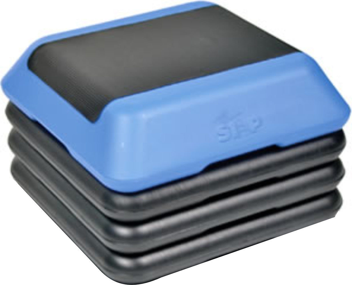 Ultimate Aerobic Single High Step with Adjustable Risers - Perfect for Home Workouts, Gym Training & Fitness Classes