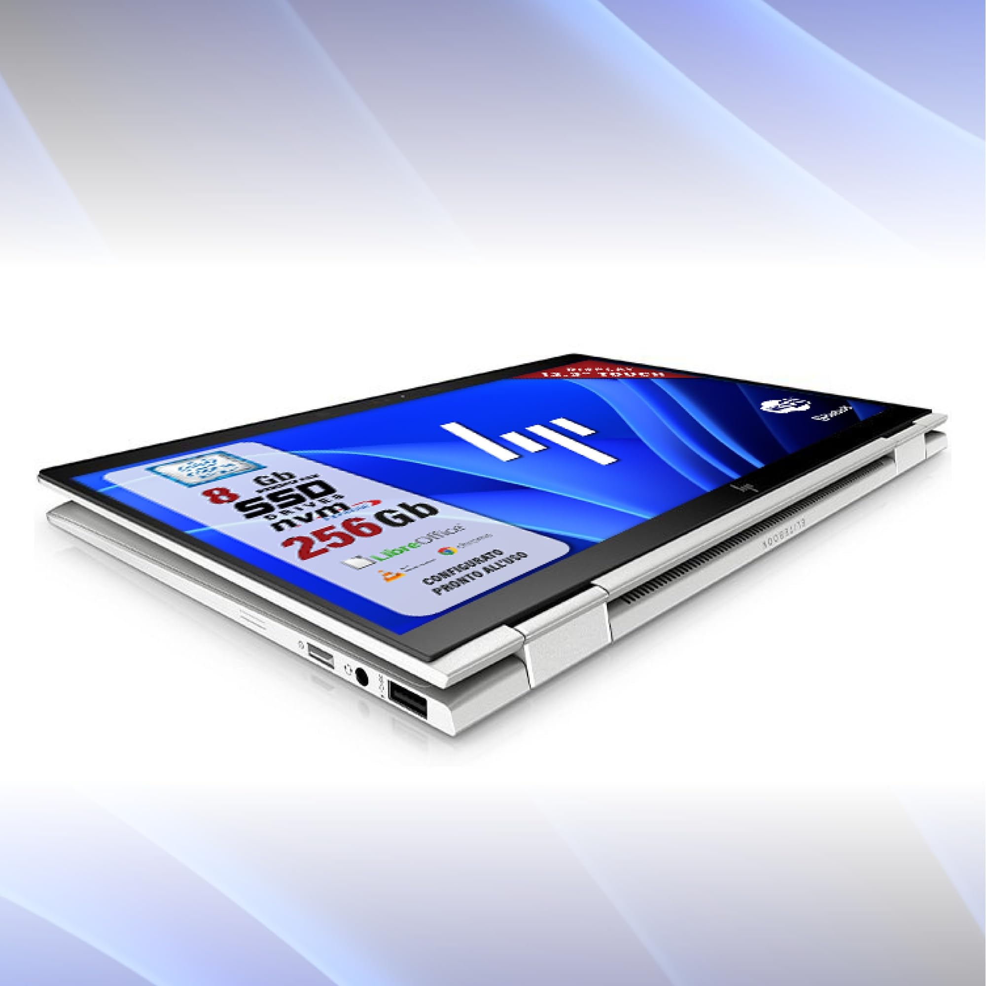 HP EliteBook Convertible Laptop - 13.3