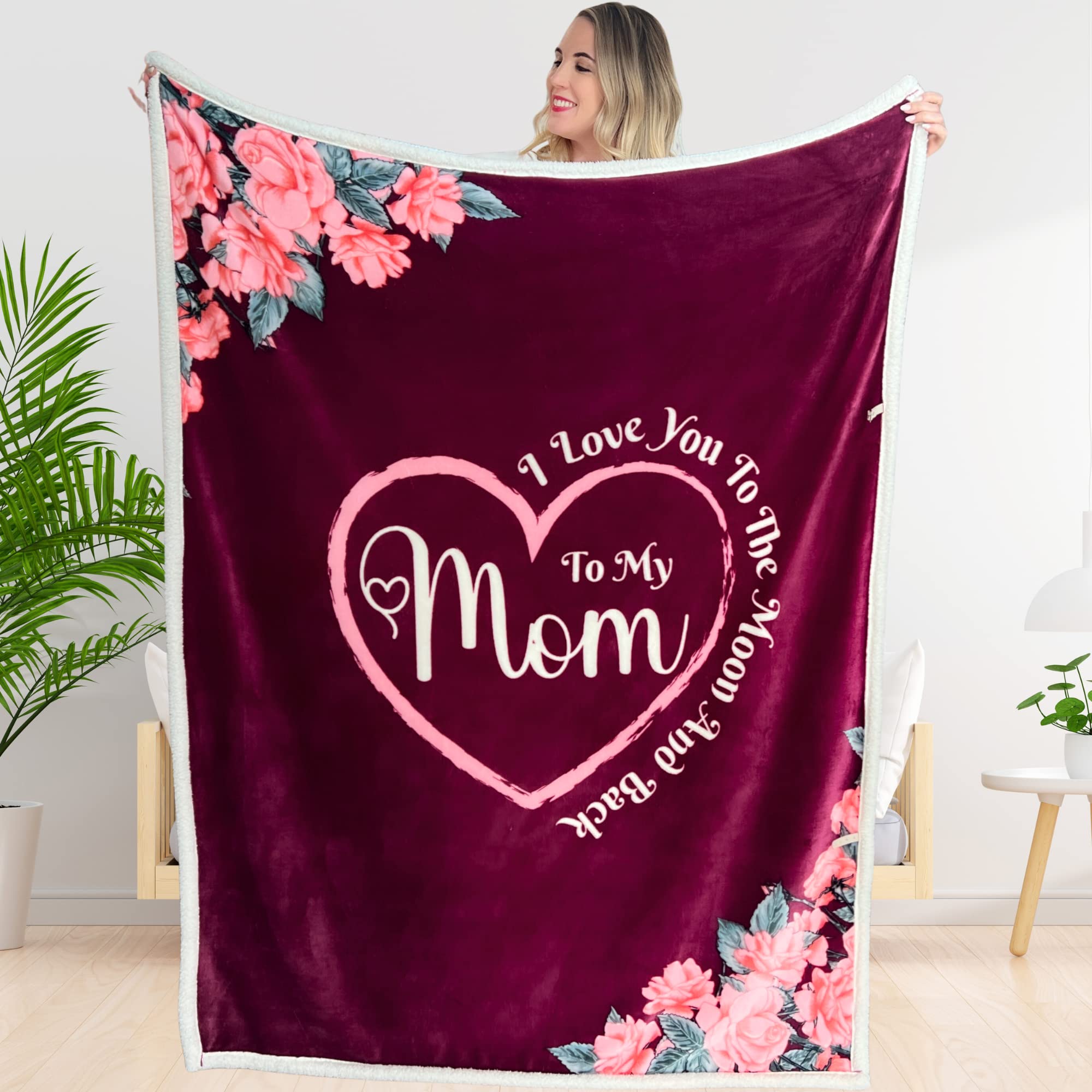 PeraBella Soft Sherpa Throw Blanket - Cozy Flannel Fleece Blanket for Couch, Bed & Travel - Warm & Lightweight for Winter, Camping & Home Decor