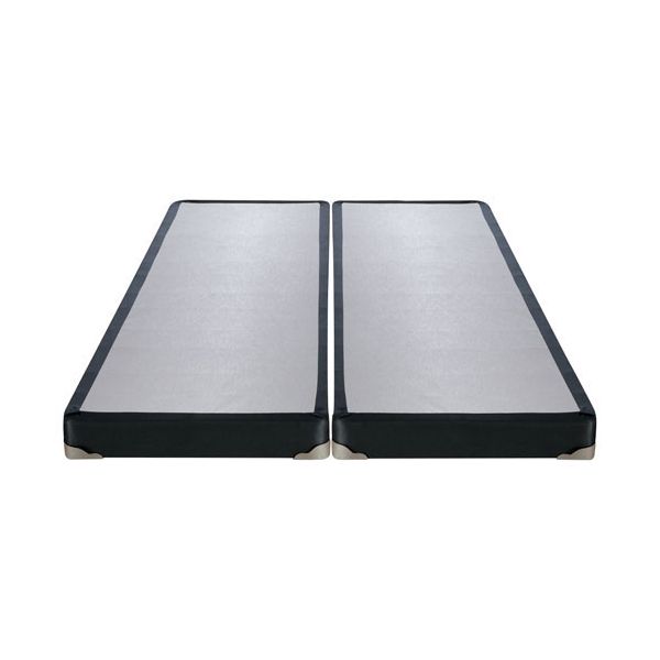 5 Inch Low Profile Box Spring - Queen Size Mattress Foundation for Bed Support, Sturdy & Durable - Perfect for Platform Beds, Adjustable Bases, and Guest Rooms