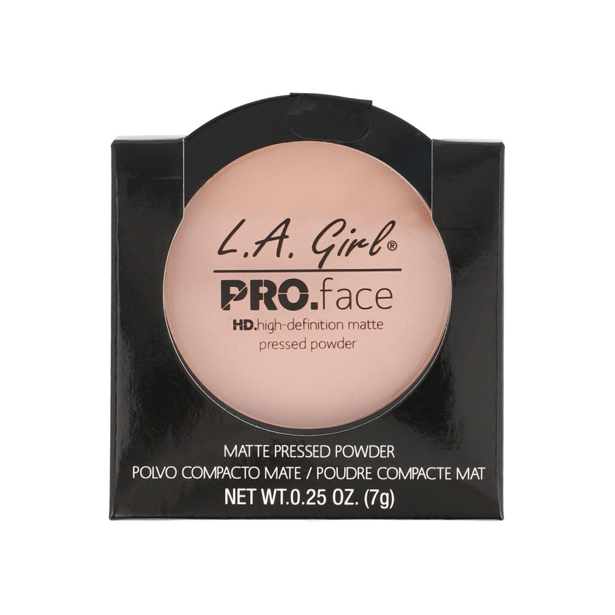 PRO. Face Matte Pressed Powder in Warm Honey - Oil Control & Shine-Free Finish for All-Day Wear | Perfect for Oily Skin & Touch-Ups On-The-Go