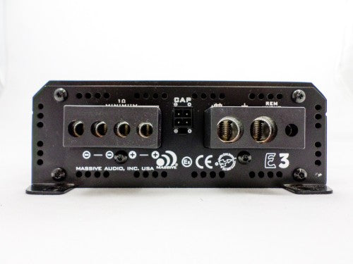 E3 1400W RMS Mono Block Amplifier - 1 Ohm Stable, High Power Car Audio Amp for Subwoofers & Sound Systems | Perfect for Car Audio Upgrades & Bass Enhancement