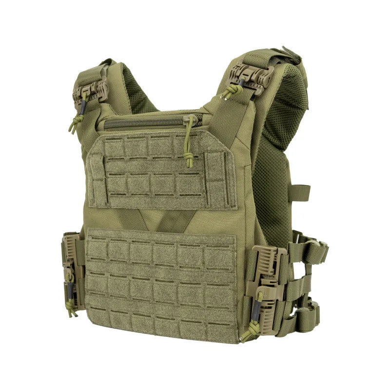 Tactical Vest for Men - Military MOLLE Vest with Multiple Pockets | Outdoor Gear for Hiking, Camping & Airsoft