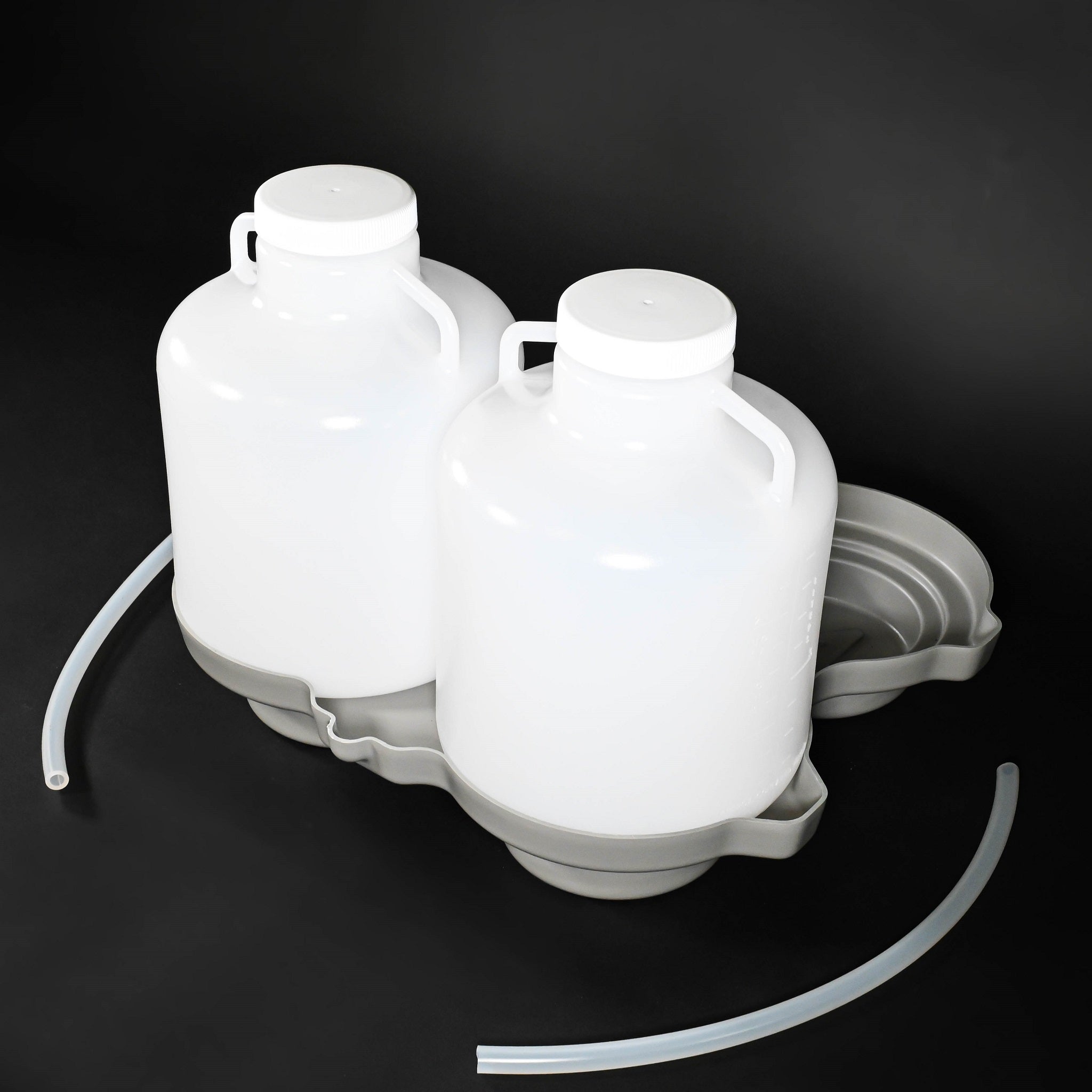 4700 / 5800 Refrigerated Sampler Replacement Bottles - 2 Pack 2.5 Gallon Polyethylene Containers for Water Sampling & Lab Testing