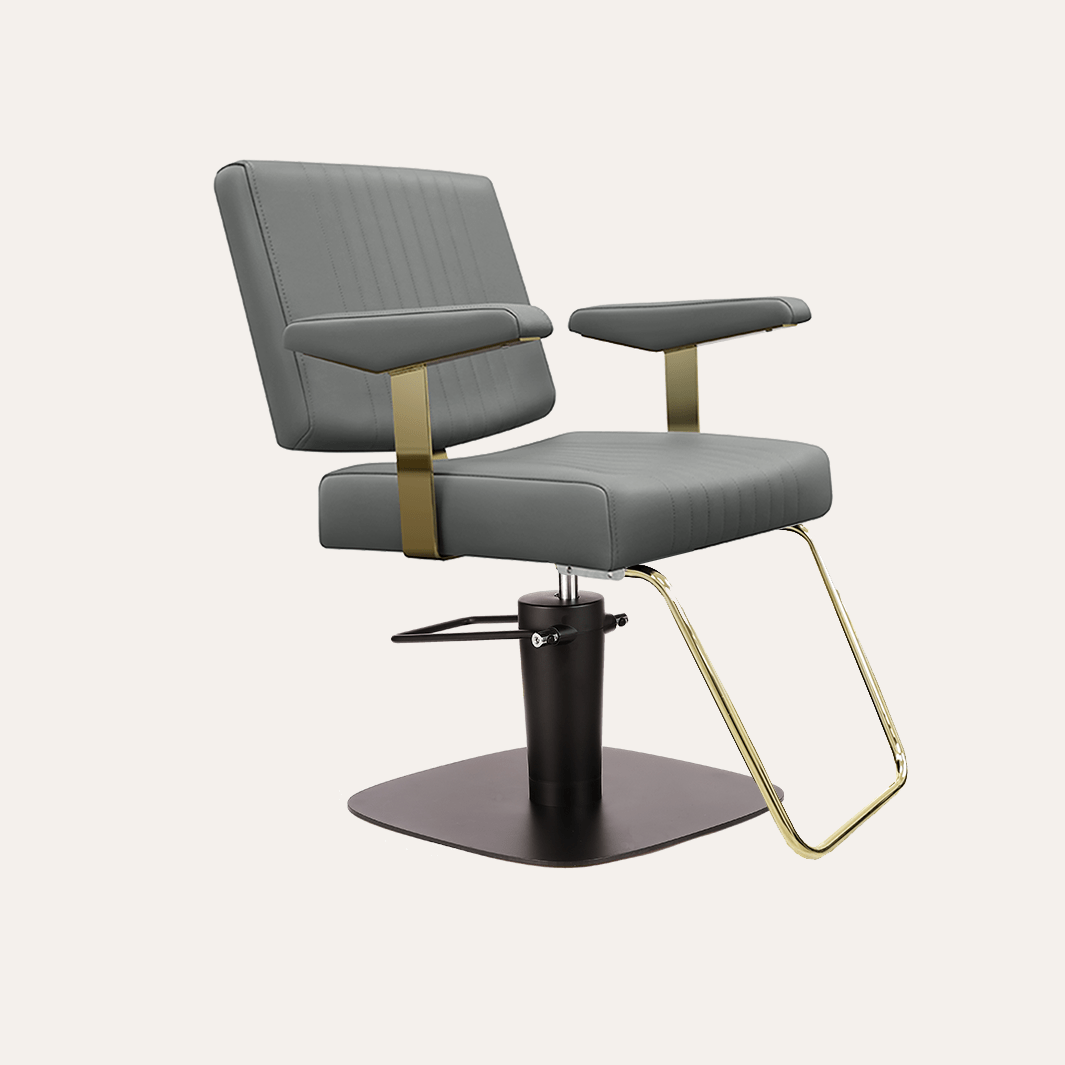 ATHENA Professional Salon Chair - Adjustable Hydraulic Styling Chair for Hairdressers & Barbers - Perfect for Salons, Barber Shops & Home Use