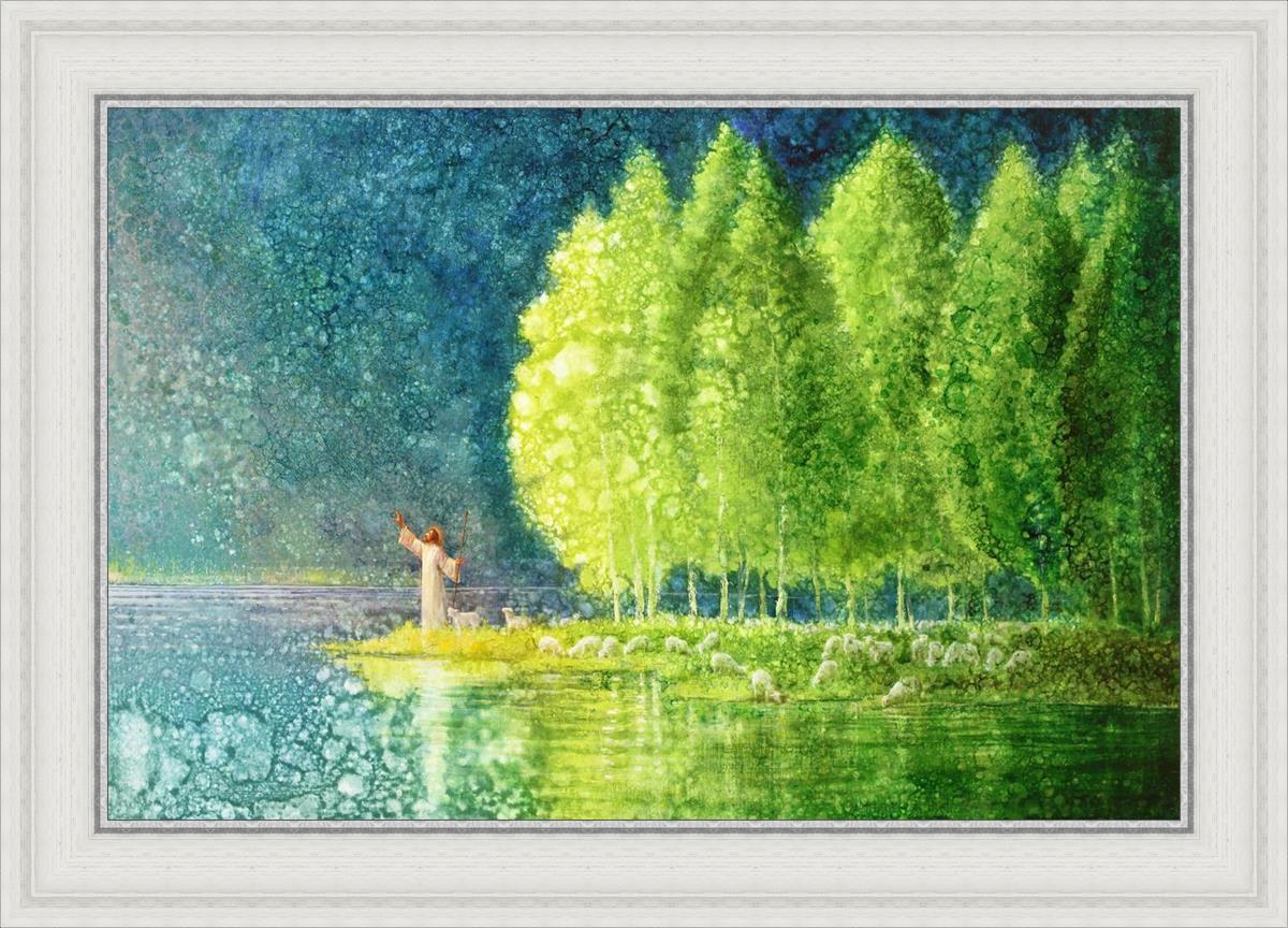 Beside Still Waters - Premium Home Decor & Wall Art for Living Room, Bedroom, Office | Perfect for Relaxation & Meditation Spaces