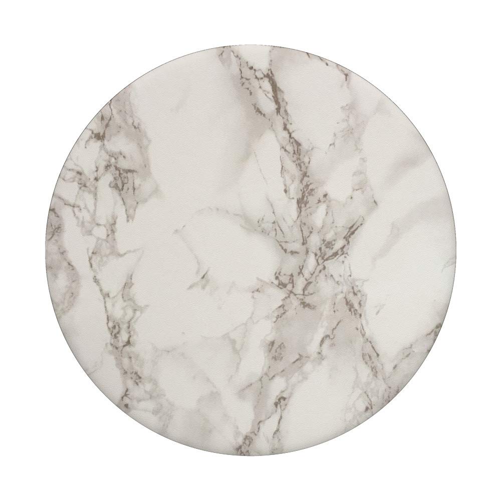 White Aesthetic Phone Stand for Girls & Women - PopSockets PopGrip: Swappable Grip for Phones & Tablets, Perfect for Desk, Car, and Travel Use