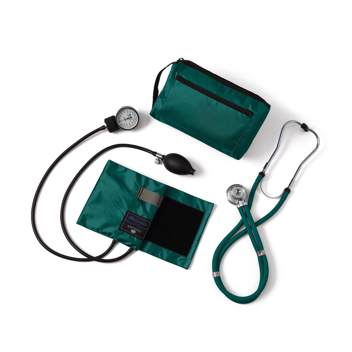 Compli Mates Sprague Rappaport Stethoscope & Blood Pressure Monitor Kit - Premium Medical Diagnostic Set for Doctors, Nurses & Home Health Care