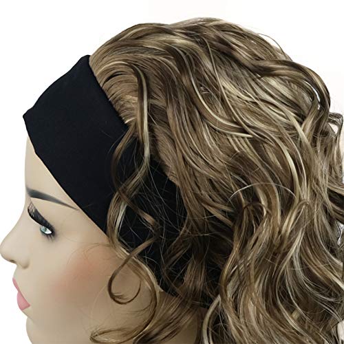Extra Long Curly Headband Wig for Women - Soft & Natural Looking Synthetic Hair - Perfect for Cosplay, Costume Parties & Daily Fashion