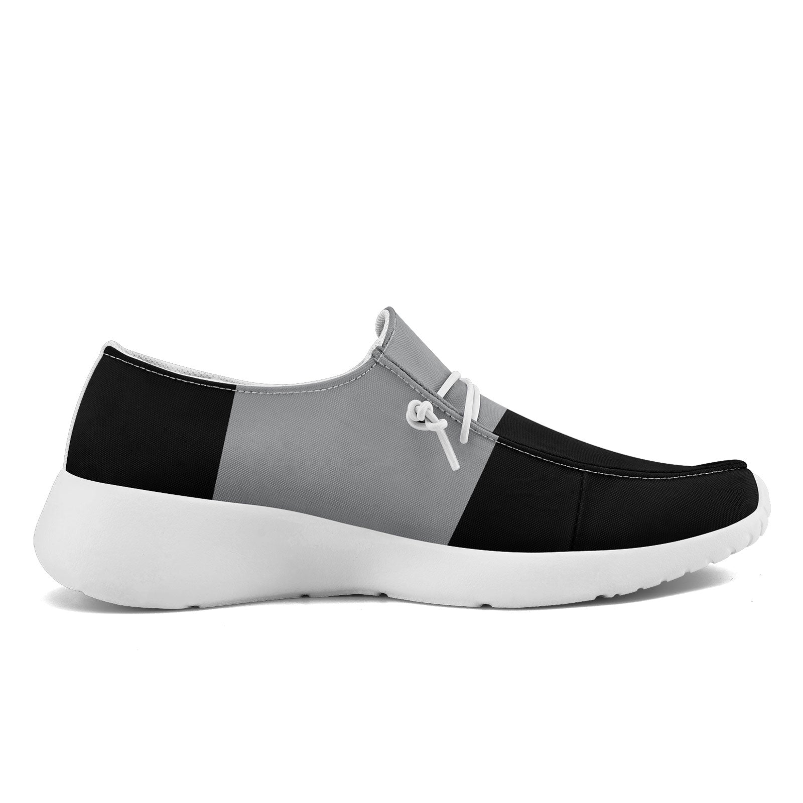 Custom Las Vegas Black & Gray Personalized Sneakers - Unisex Casual Shoes for Men & Women - Perfect for Travel, Walking & Street Style Fashion