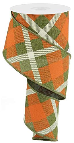 Fern, Orange, Cream