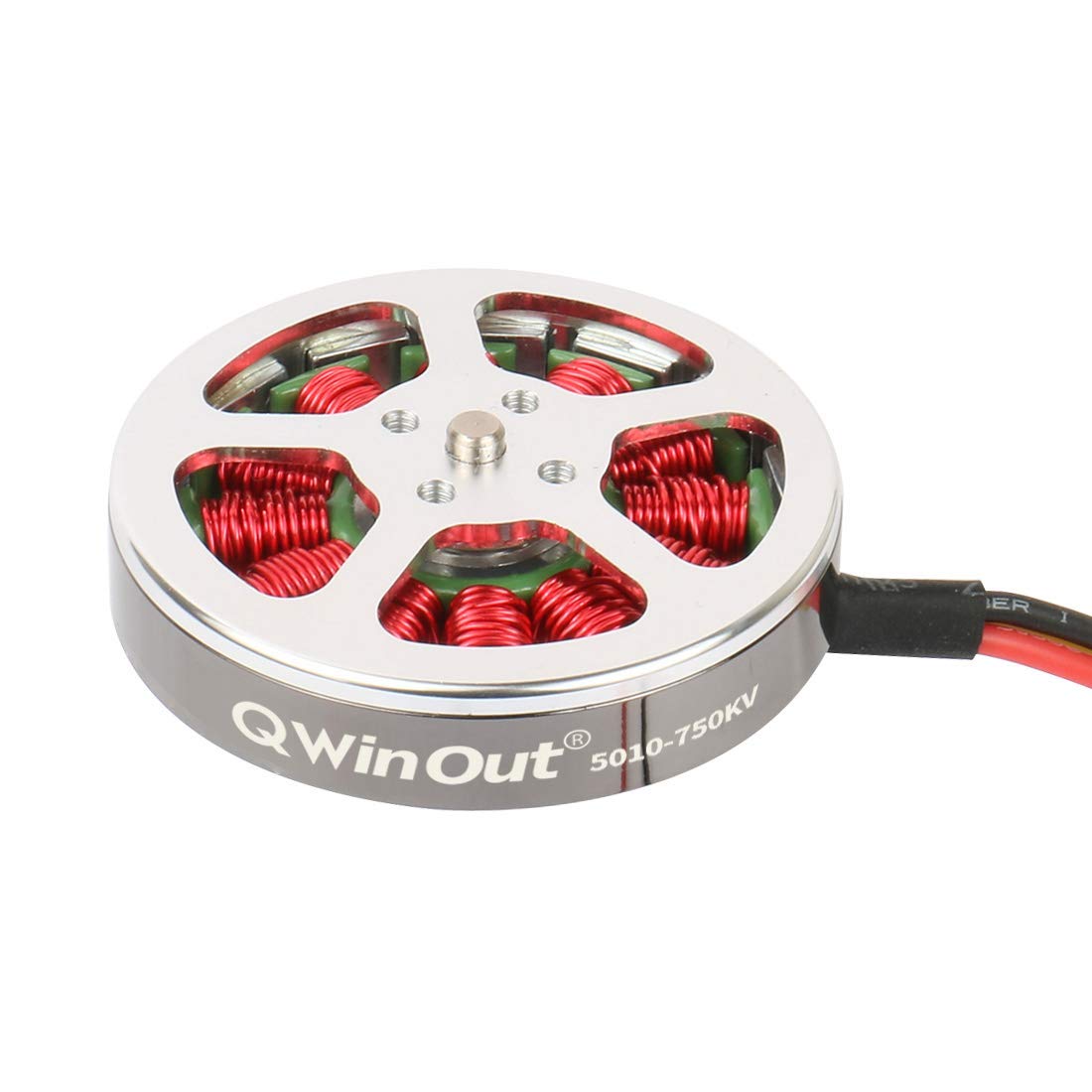 QWinOut 5010 350KV/750KV High Torque Brushless Motor for DIY RC Drone, MultiCopter, Quadcopter (750KV, 6 Pcs) - Perfect for Aerial Photography, FPV Racing, and RC Hobby Projects