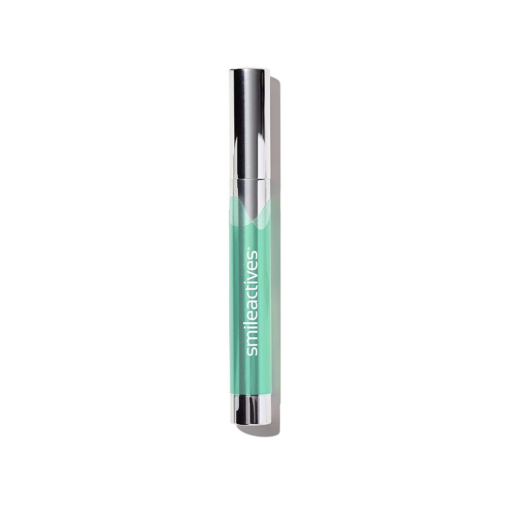 Smileactives Teeth Whitening Pen - Fast Acting Dental Whitener & Stain Remover with Precision Brush Tip | Professional Whitening Gel for Brighter Smile | Travel-Friendly & Easy to Use | Spearmint Flavor | Perfect for On-the-Go Whitening, Pre-Date Prep, and Special Occasions | 1 Pack