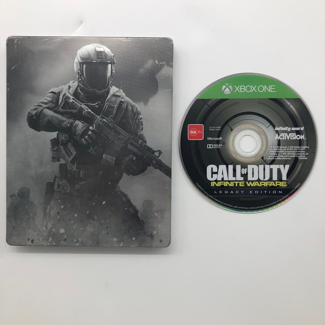 Call of Duty Infinite Warfare Legacy Edition Steelbook Xbox One Game - PAL Region - Intense FPS Action for Hardcore Gamers & Collectors
