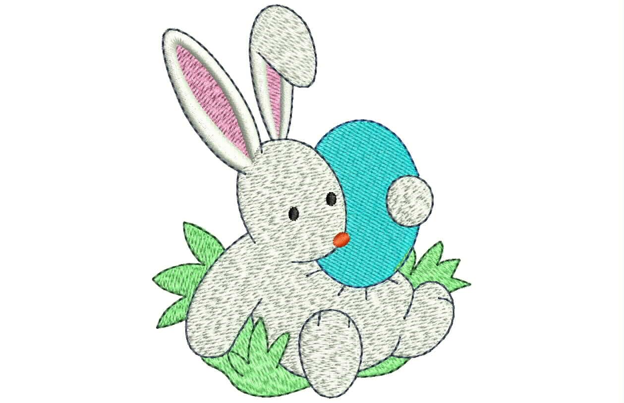 Threadart Machine Embroidery Design Bundles - Holiday Collection (Easter Bunny 4-Pack) - USB Stick Ready - 50+ Premium Embroidery Sets for Easter Decorations, DIY Crafts & Gift Making