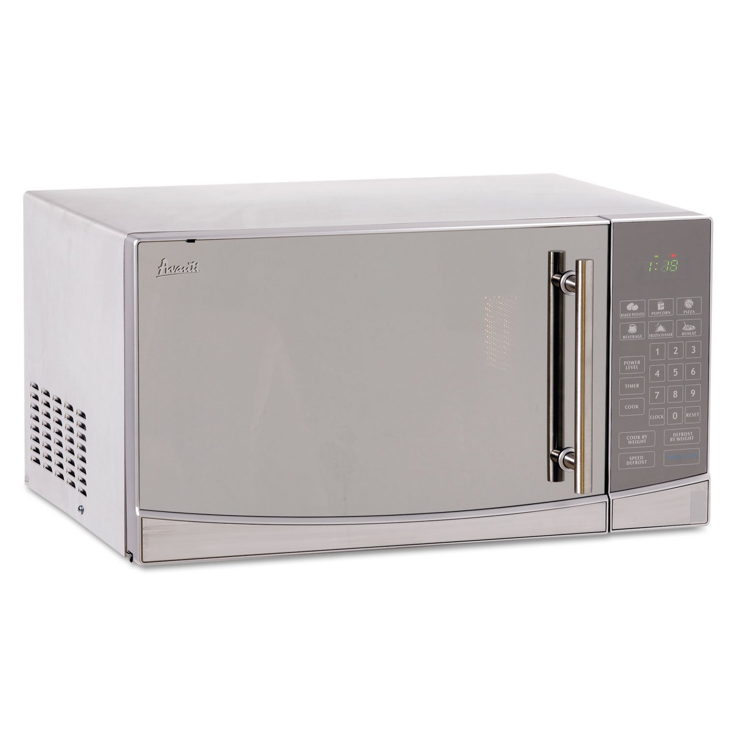 Avanti MO1108SST 1.1 Cu Ft Stainless Steel Microwave Oven - 1000W Touch Control Countertop Microwave for Kitchen, Dorm & Office - Fast Heating & Defrosting