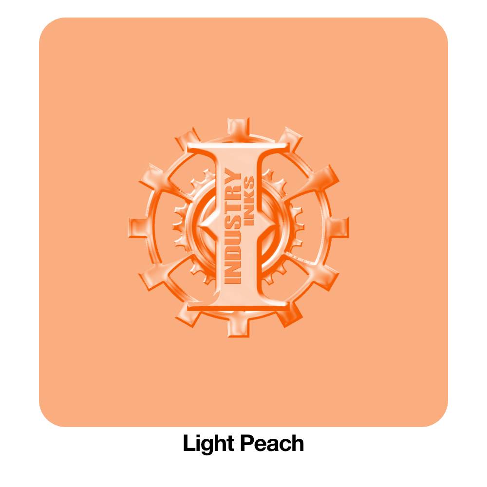 Light Peach Industry Inks - Premium Quality Ink for Printing & Packaging - Perfect for Screen Printing, T-Shirt Designs & DIY Crafts