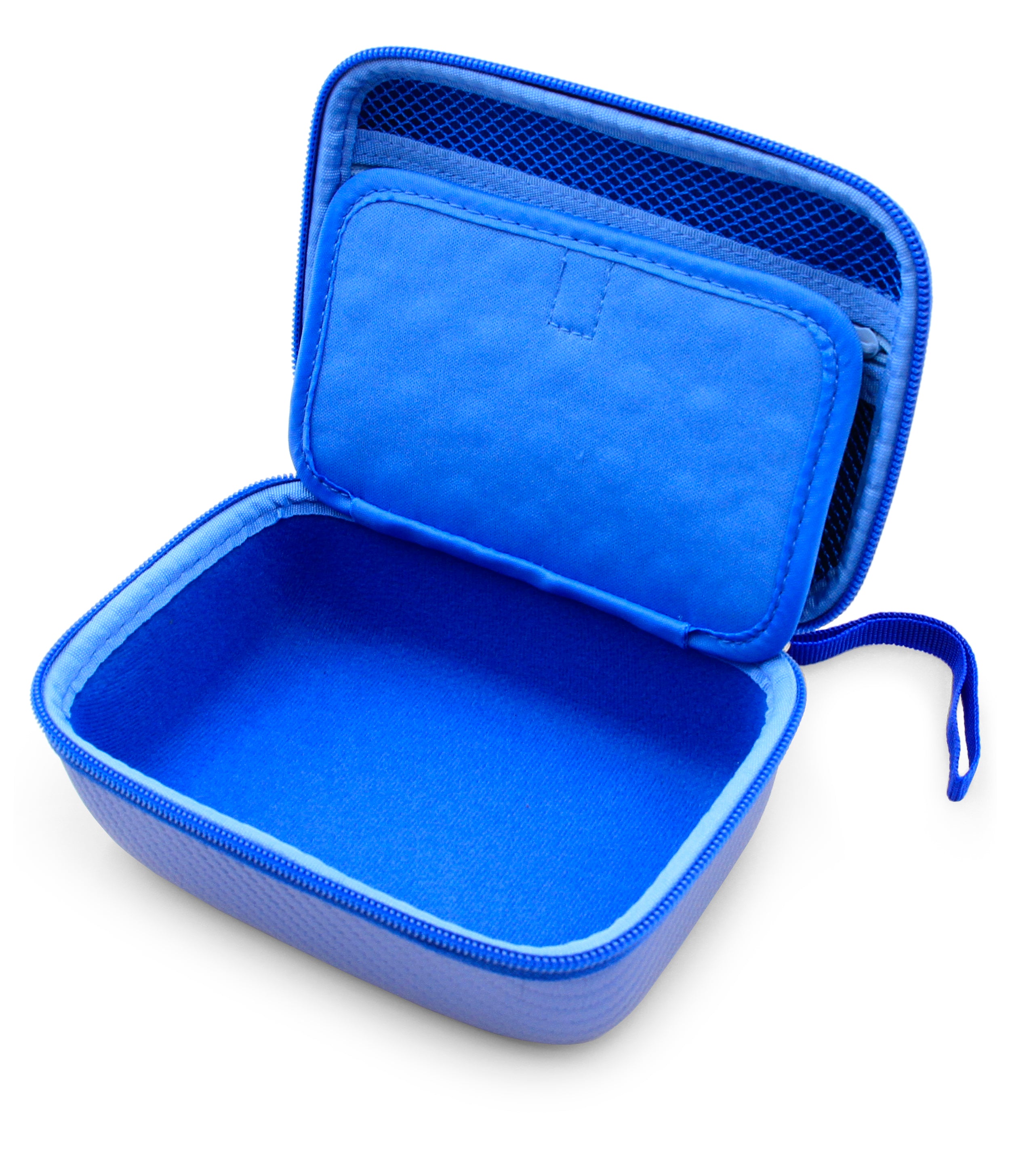 CASEMATIX Blue Travel Storage Case for Really Rad Robots Fartbro - Electronic Remote Control Farting Robot Toy with Accessories - Perfect for Kids Playtime, Birthday Gifts & Travel Organization