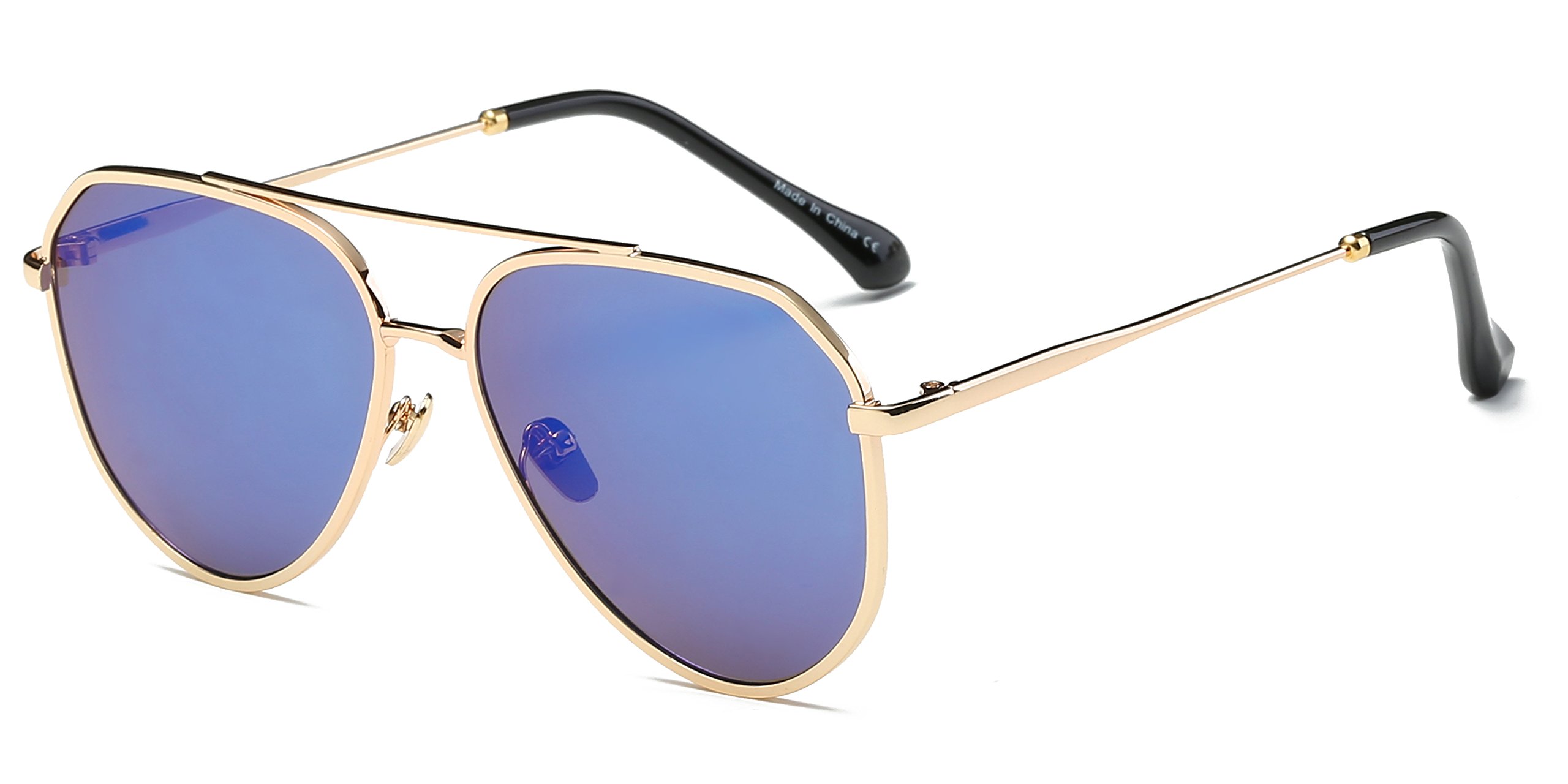 Stranger Vision Women's 'Lulu' 57mm Aviator Sunglasses - Fashionable Designer Shades for Women - Perfect for Driving, Beach & Outdoor Activities