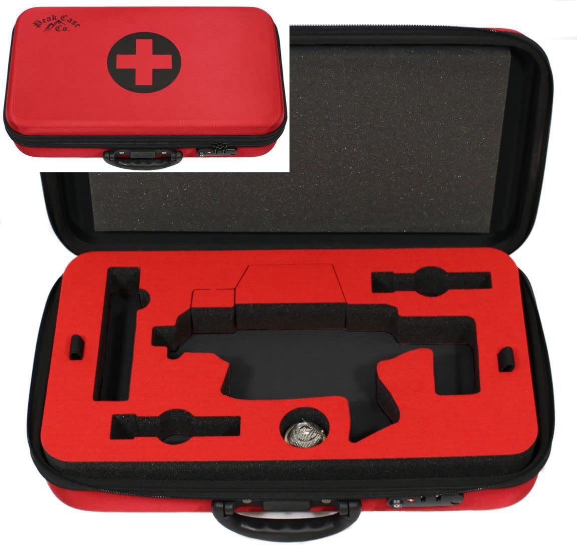 Peak Case SIG MPX Copperhead Covert Range Case - Durable Protective Cover for SIG MPX Pistols - Perfect for Range Shooting, Tactical Training & Firearm Storage