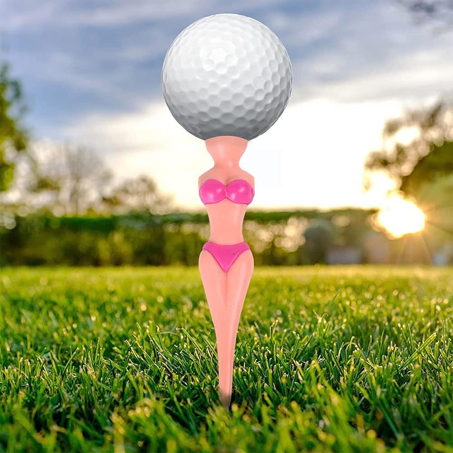 15Pcs Plastic Golf Tees for Women - 3.15