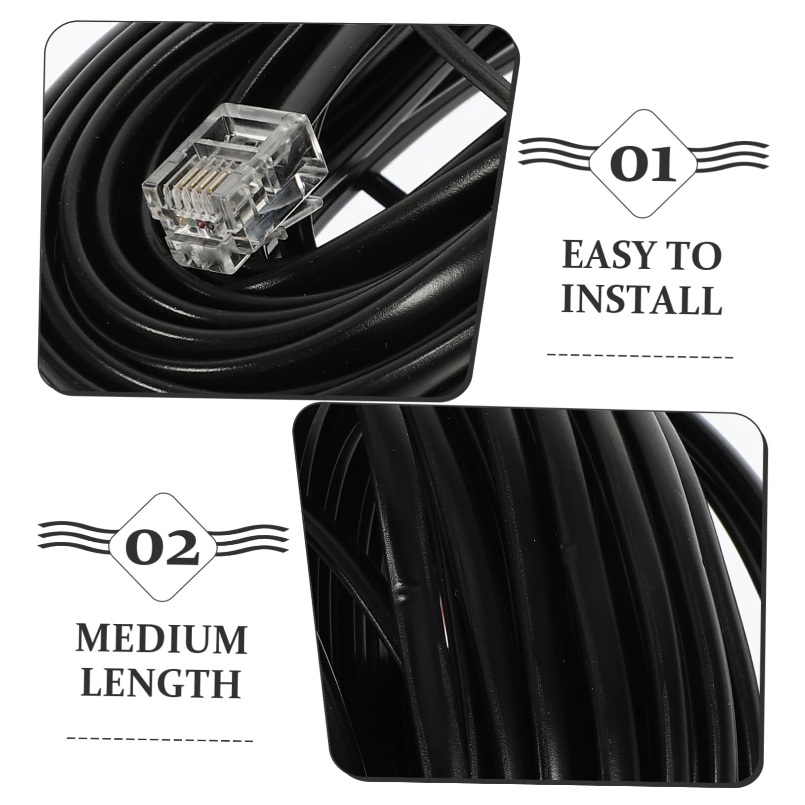 Veemoon Quick Release Cable Clips for Electrical Wires & Cords - Home & Office Use
