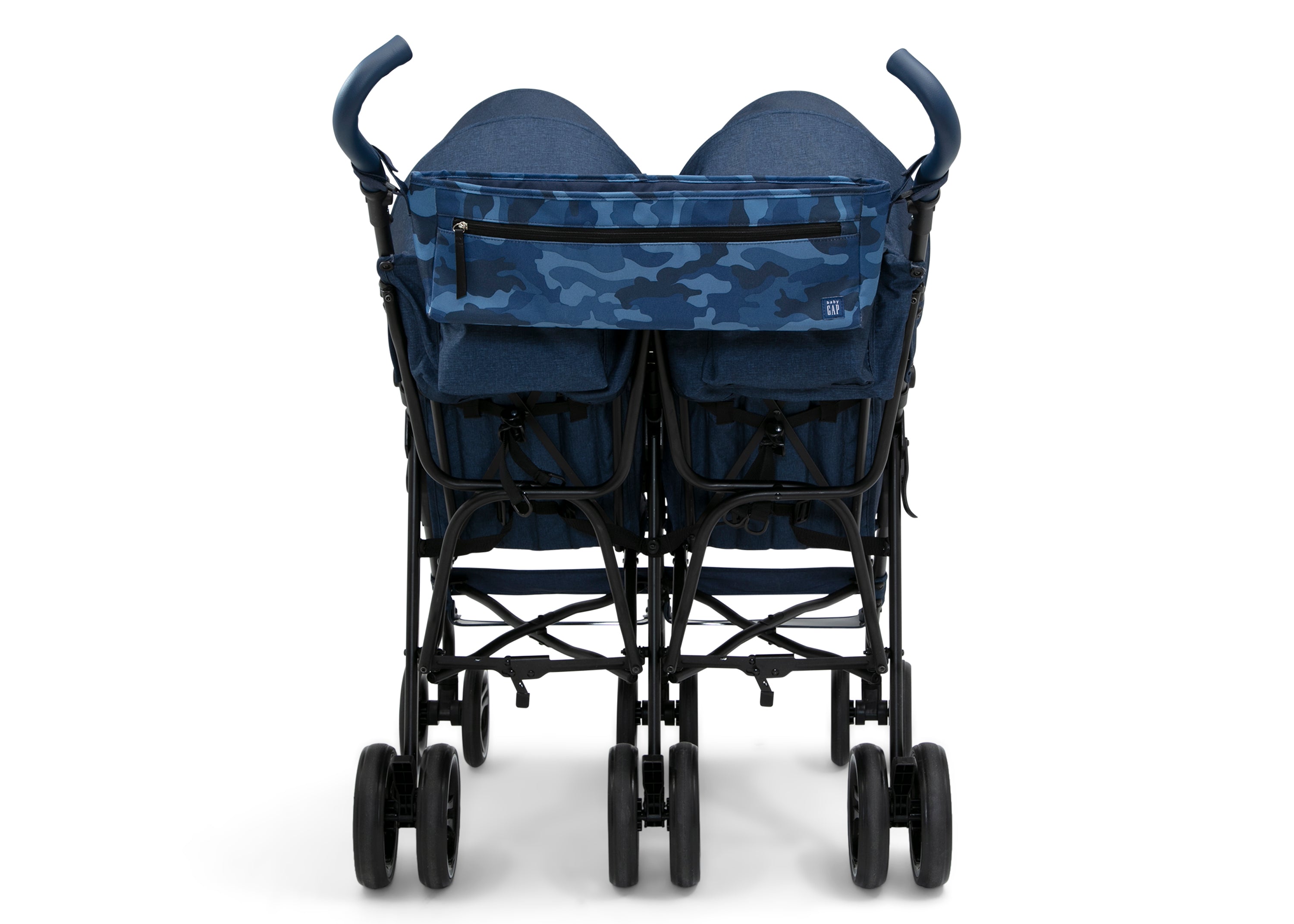BabyGap Classic Parent Organizer for Double Stroller - Convenient Storage for Diapers, Bottles & Essentials - Perfect for Shopping, Travel & Family Outings