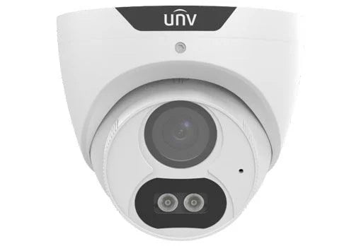 Uniview UAC-T125-AF28M 5MP HD ColorHunter Fixed Turret Analog Security Camera with 2.8mm Lens - Indoor/Outdoor Surveillance for Home & Business