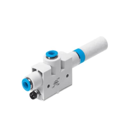 FESTO 536806 Vacuum Generator VN-P with Integrated Vacuum Switch VN-10-L-T4-PQ2-VQ2-O1-P - Ideal for Industrial Automation & Pneumatic Systems